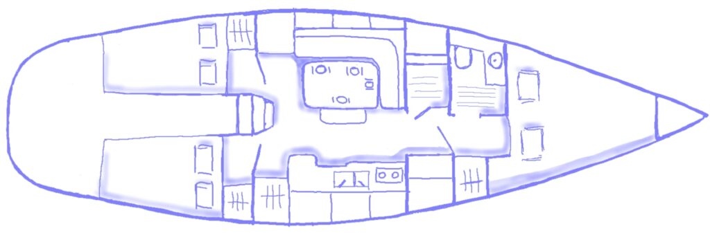 Voilier course-croisi&egrave;re